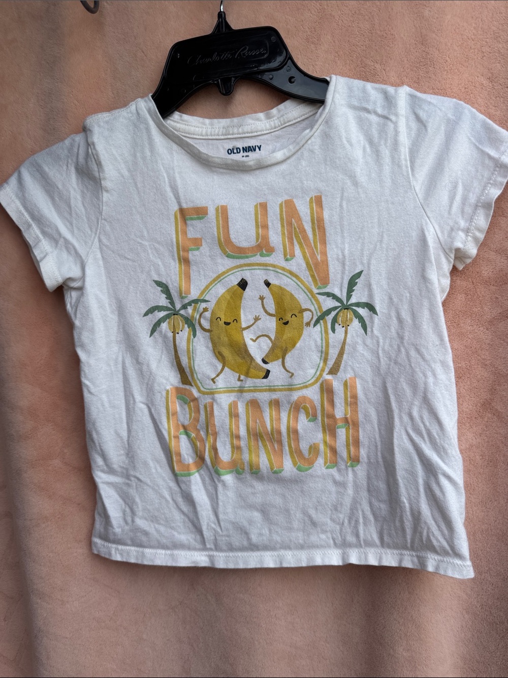Girls M/8 Banana Shirt
